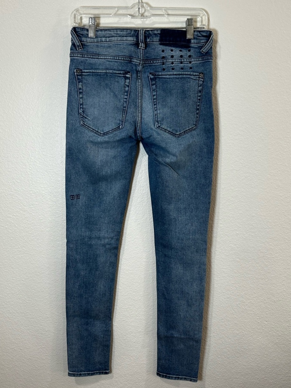 Ksubi Mid-Rise Slim-Fit Jeans In Blue 29